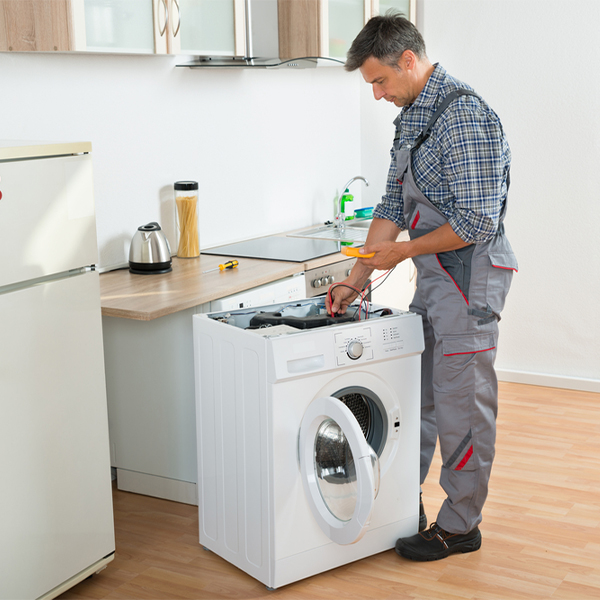 can you walk me through the steps of troubleshooting my washer issue in Fayette IA